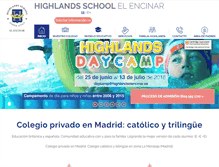 Tablet Screenshot of highlandselencinar.es